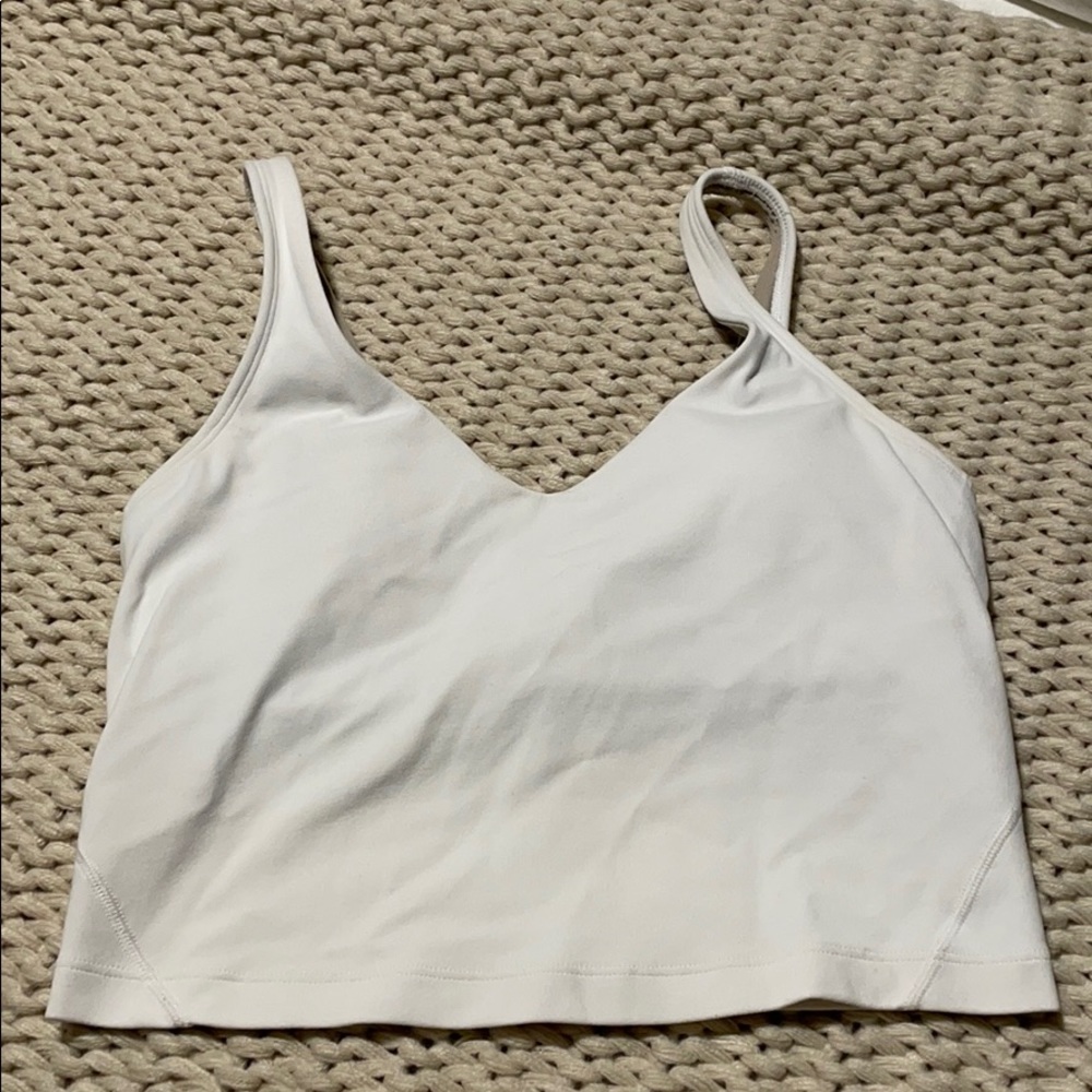 WHITE ALIGN TANK SIZE 4